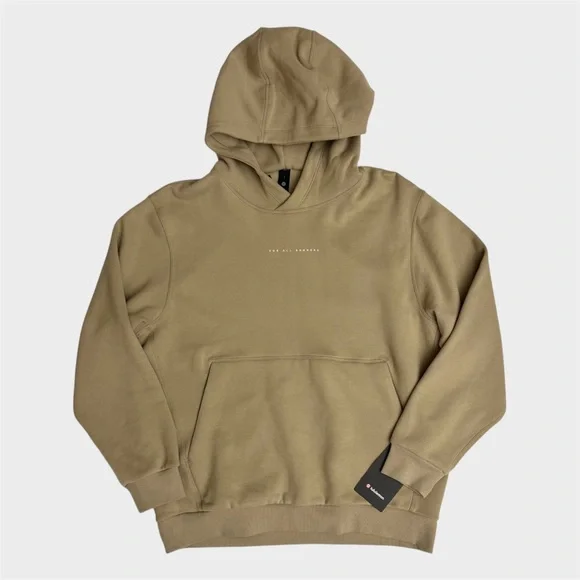 Lululemon Steady State Pullover Hoodie Run Graphic -  Sheer Oak Tan, Size S - Picture 2 of 8